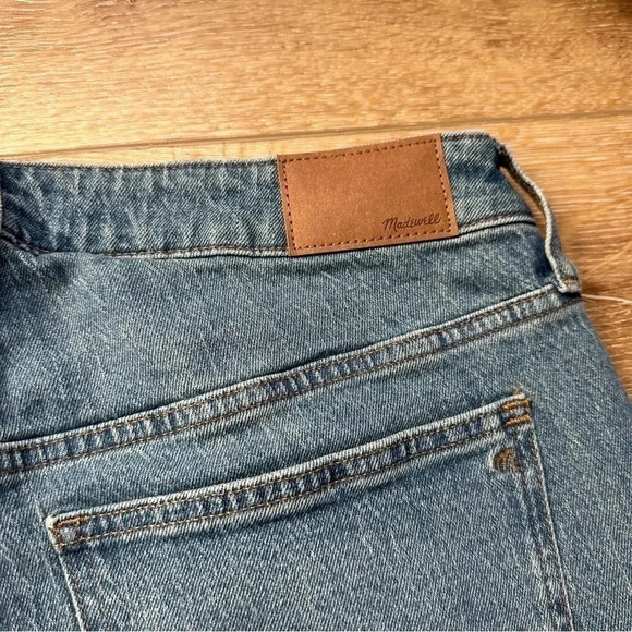 Madewell Mid-Rise Perfect Vintage Jean in Ainsdale Wash w/ Distressing 16W NWT - Picture 7 of 14